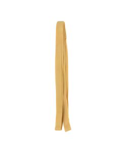 No Logo 79183 Colored Rubber Bands, 12 pk (Small, 27", Beige)
